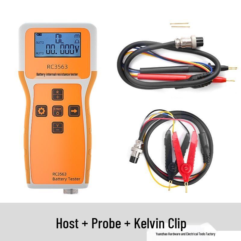 High-Precision Internal Resistance and Voltage Detector for Lithium and Storage Batteries
