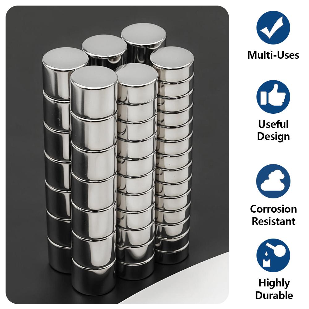 Powerful Neodymium Magnet  N35 NdfeB Permanent Magnetic imanes Round Super Strong Fridge Magnets DIY 10x1 10x2 10x3 10x4 10x5mm