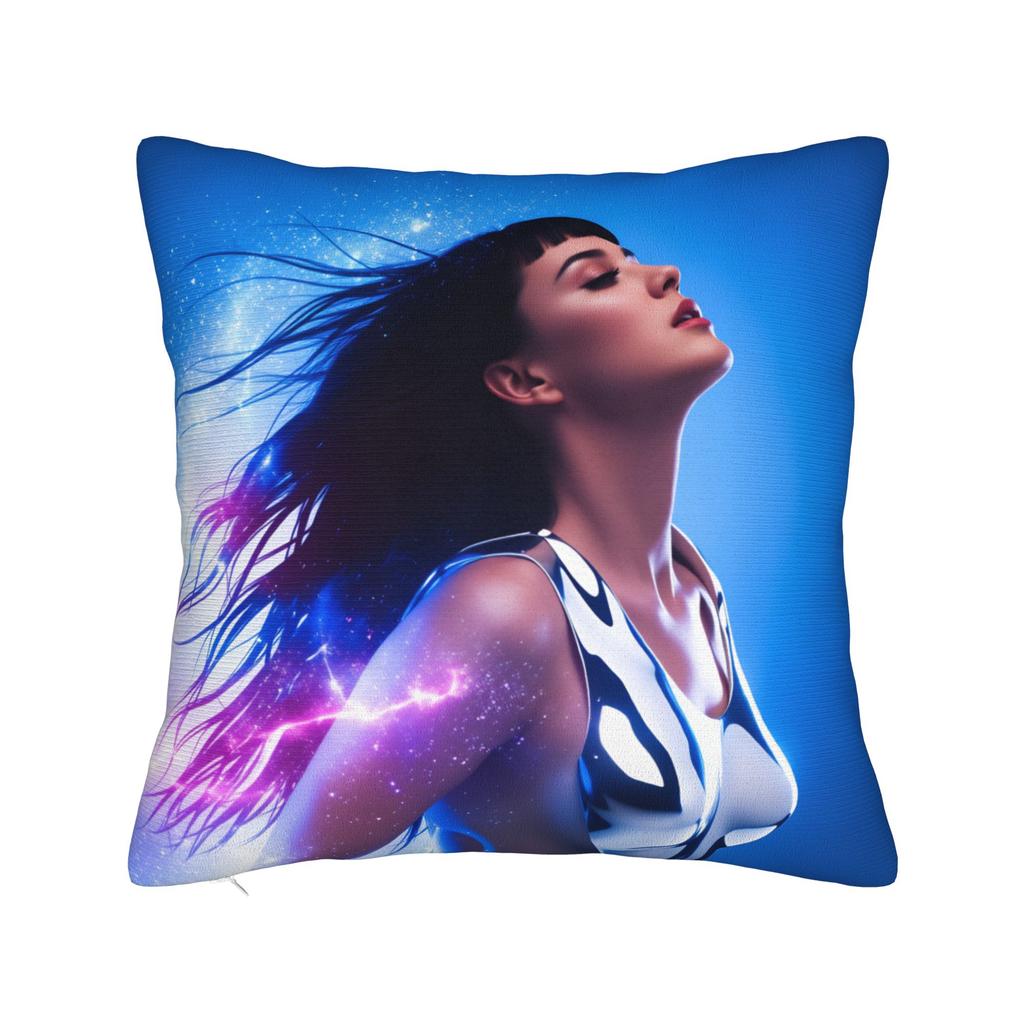 Pillow Case American singer K-Katy P-Perry Soft Pillow Cover For Sofa Car Home Decor Retro Trendy Pillowcases