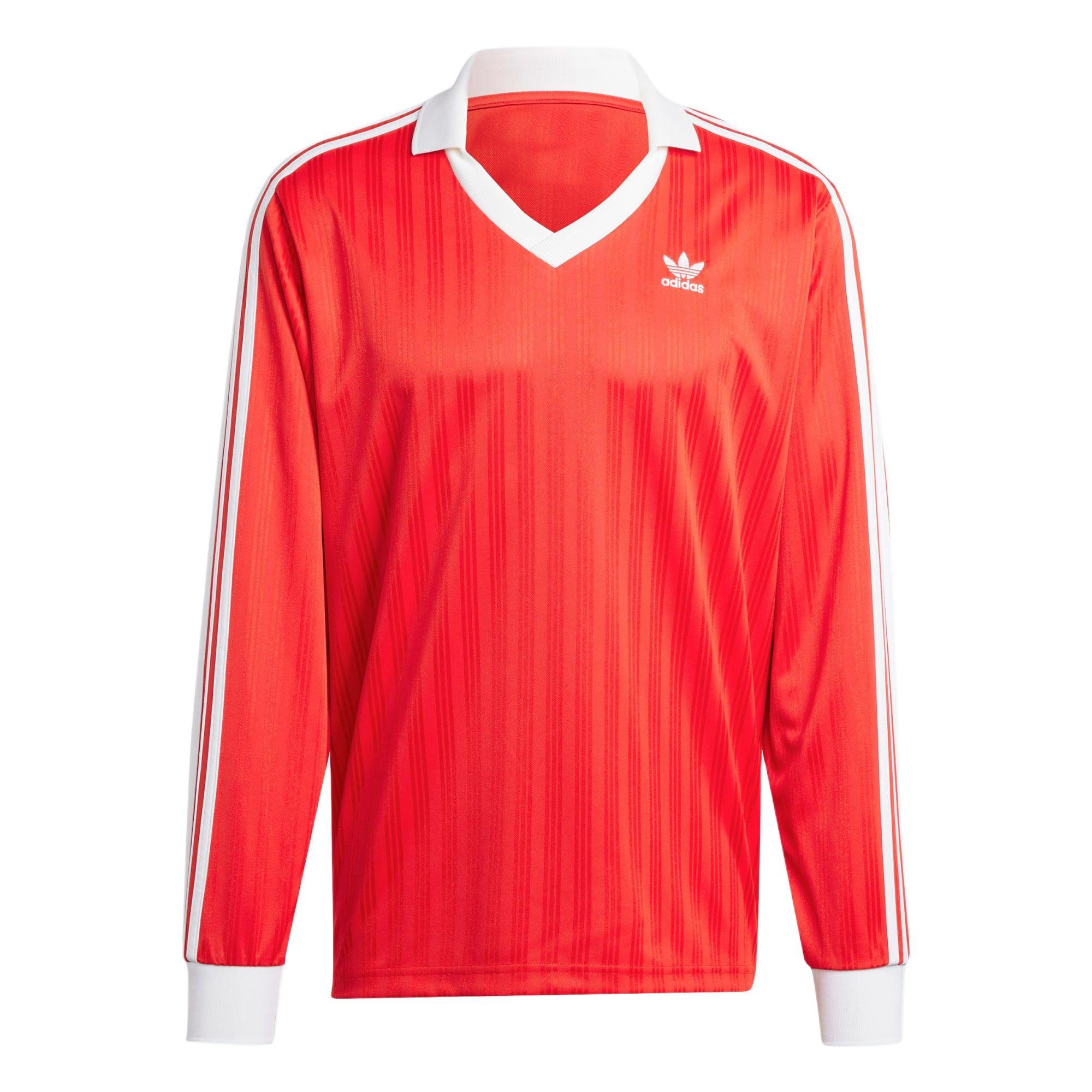 Adidas Originals Adicolor Piqué Soccer Long Sleeve Tee IX5226- S