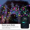 5V USB RGBIC Fairy String Light 20/15/10M Christmas Light With Bluetooth APP and Remote Control For Xmas Tree Garland Decoration