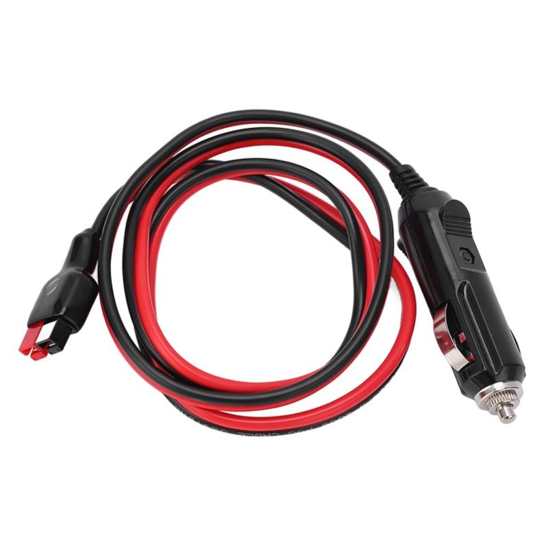 Car Cigarette Lighter Adapter Cable With LED Indicator Auto Cigar Lighter Plug Power Supply Cord