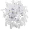 150Pcs 20mm Nylon Furniture Sliders Nail On Chair Leg Floor Protectors Nail with