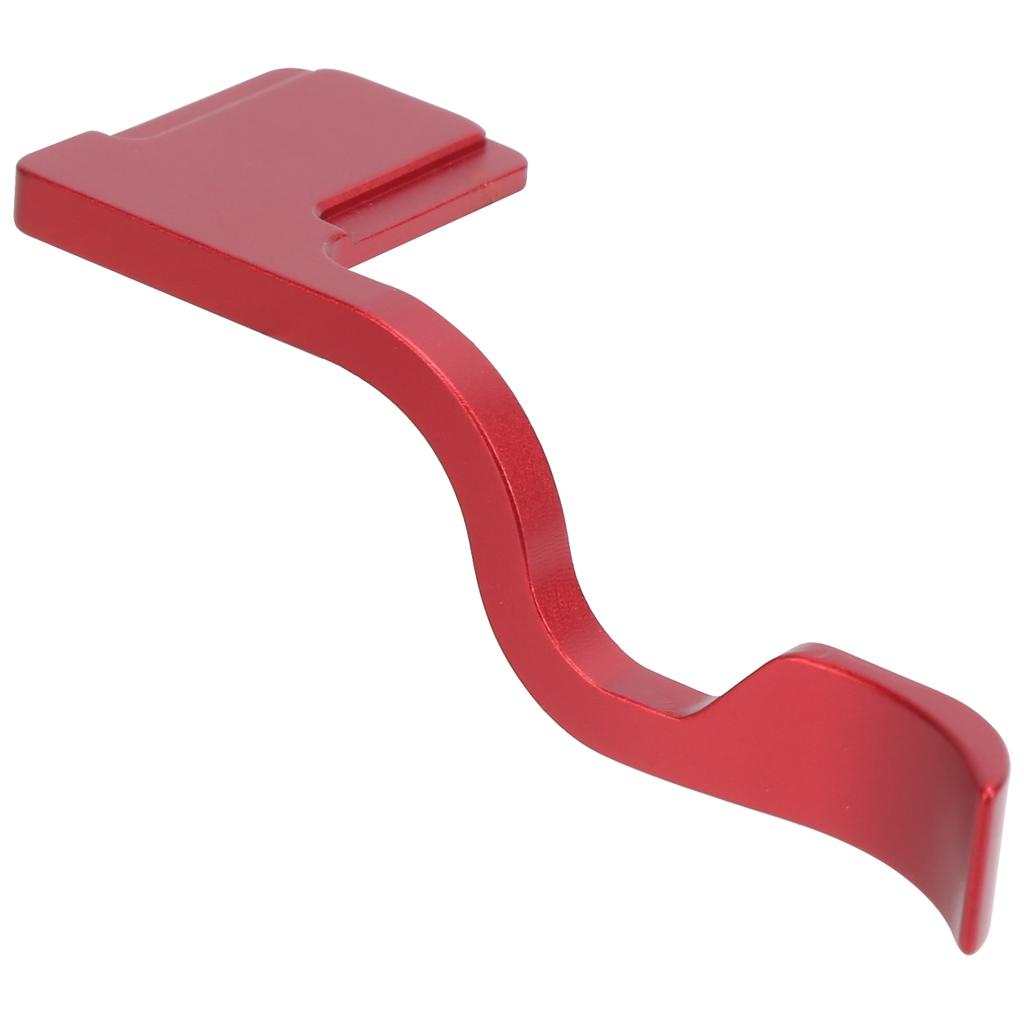 Camera Hot Shoe Thumbs Grips Aluminum Alloy Thumbs Rest Handle for Fujifilm XT4(Red )