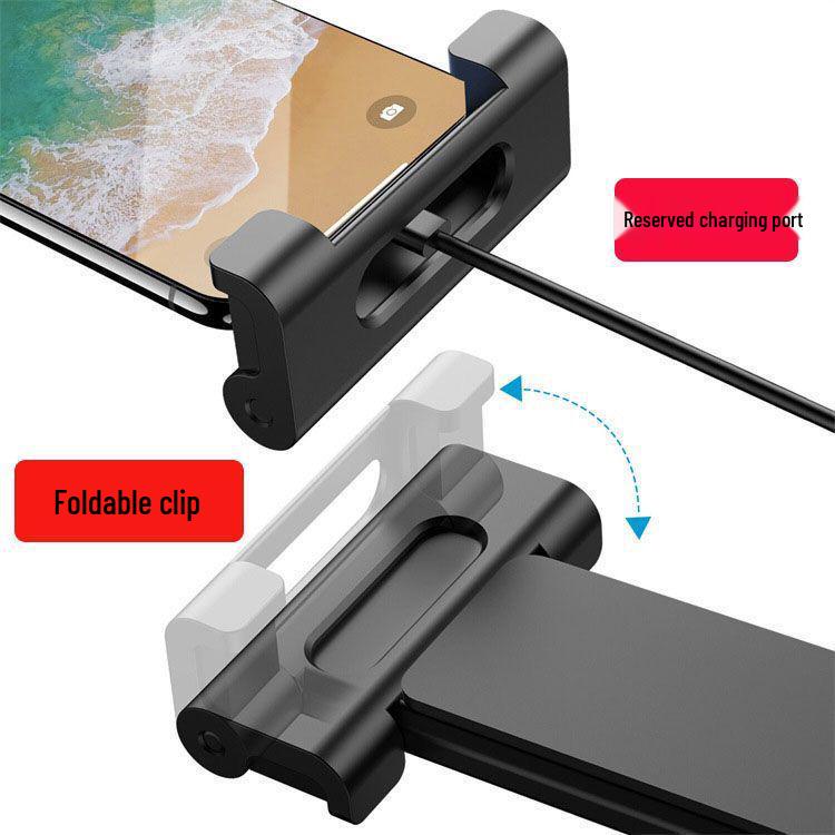 Car Rear Seat Retractable Tablet & Phone Holder - Folding iPad Support Bracket
