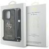 Custodia per iPhone 16 Pro Max Guess a Tracolla Marrone