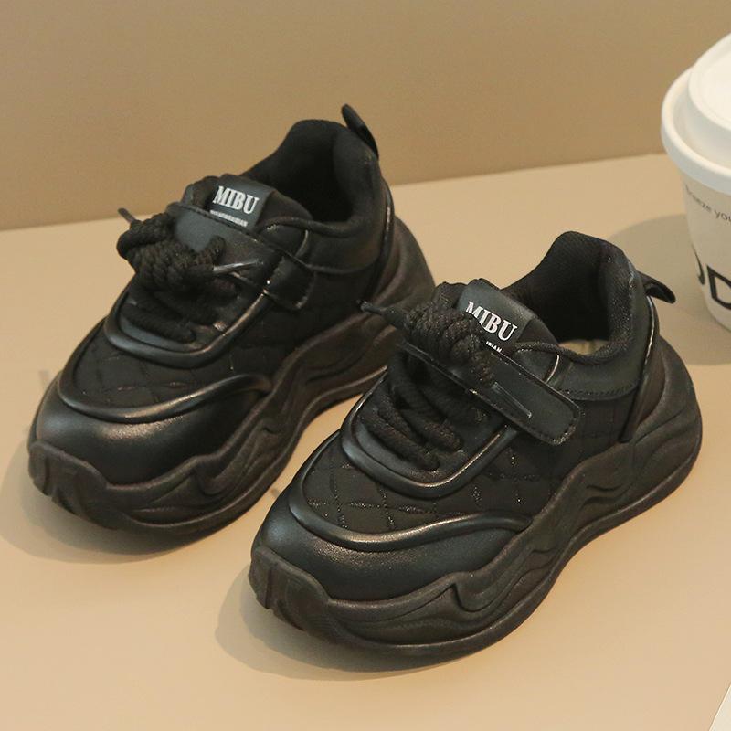 Children's Sports Shoes 2025 Spring and Autumn New Boys' Dad Shoes Lightweight Girls' Little White Shoes Soft-soled Baby Casual Shoes
