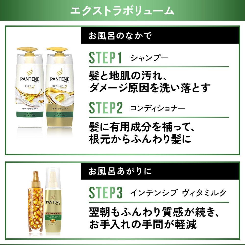 Pantene Leave-In Treatment Intensive Vita Milk 100ml for Volumeless Hair