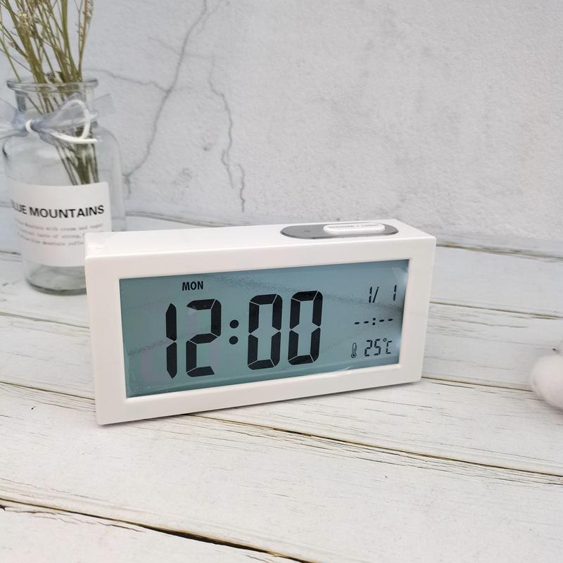 

Простой ЖК-будильник, студенческие прикроватные часы, светочувствительные электронные часы, отображение недели, температуры 8890H