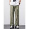 Mingge | Summer new outdoor sports casual paratrooper pants men's solid color versatile loose straight overalls