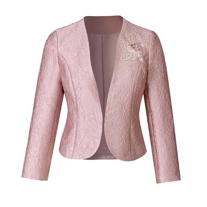 

2024 Spring Elegant Slimming Two-Piece Set for Young Mothers - Formal and Daily Wear 5XL