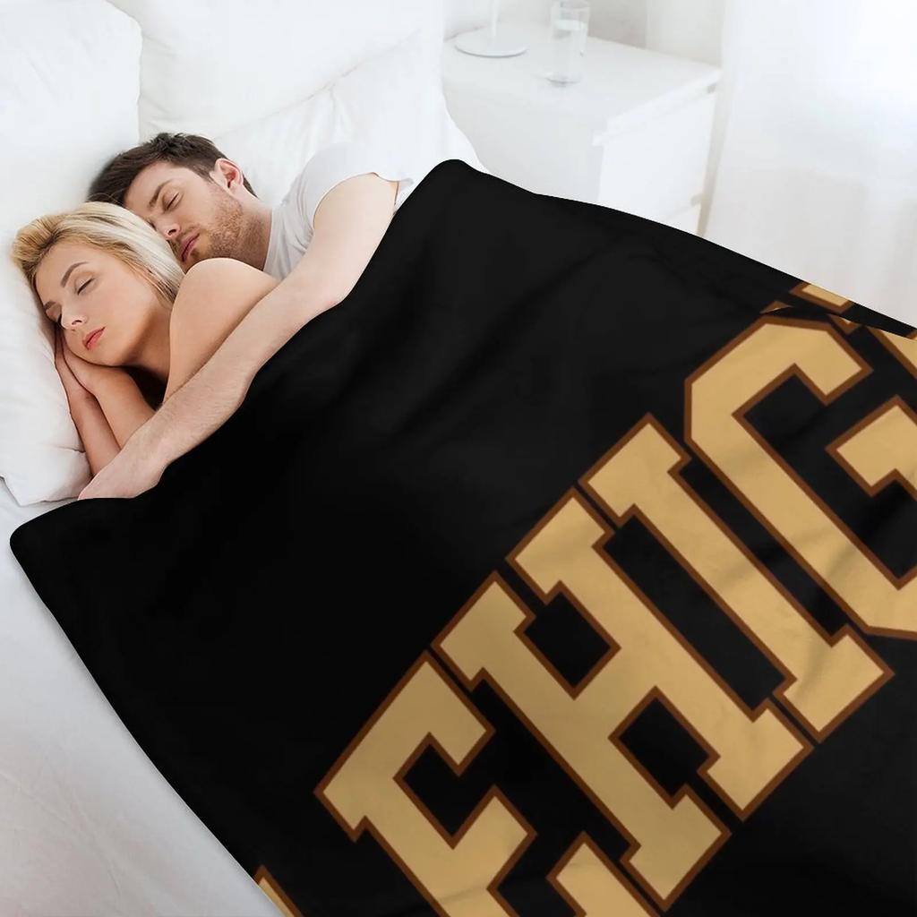 Lehigh - College Font Curved Throw Blanket Cozy Sofa Blanket for TV Watching Napping
