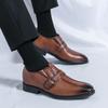 Elegant Dress Men Shoes Office Casual Business Shoes Men Comfort Pointed Toe Luxury Man Formal Shoes Gentleman Sapatos Social