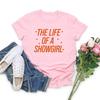 The Life of A  Showgirl Shirt in My Showgirl Era T-Shirt Women Tshirts TS 2025 Album Tee Showgirl Music Fan Gift T-shirt Women Clothes
