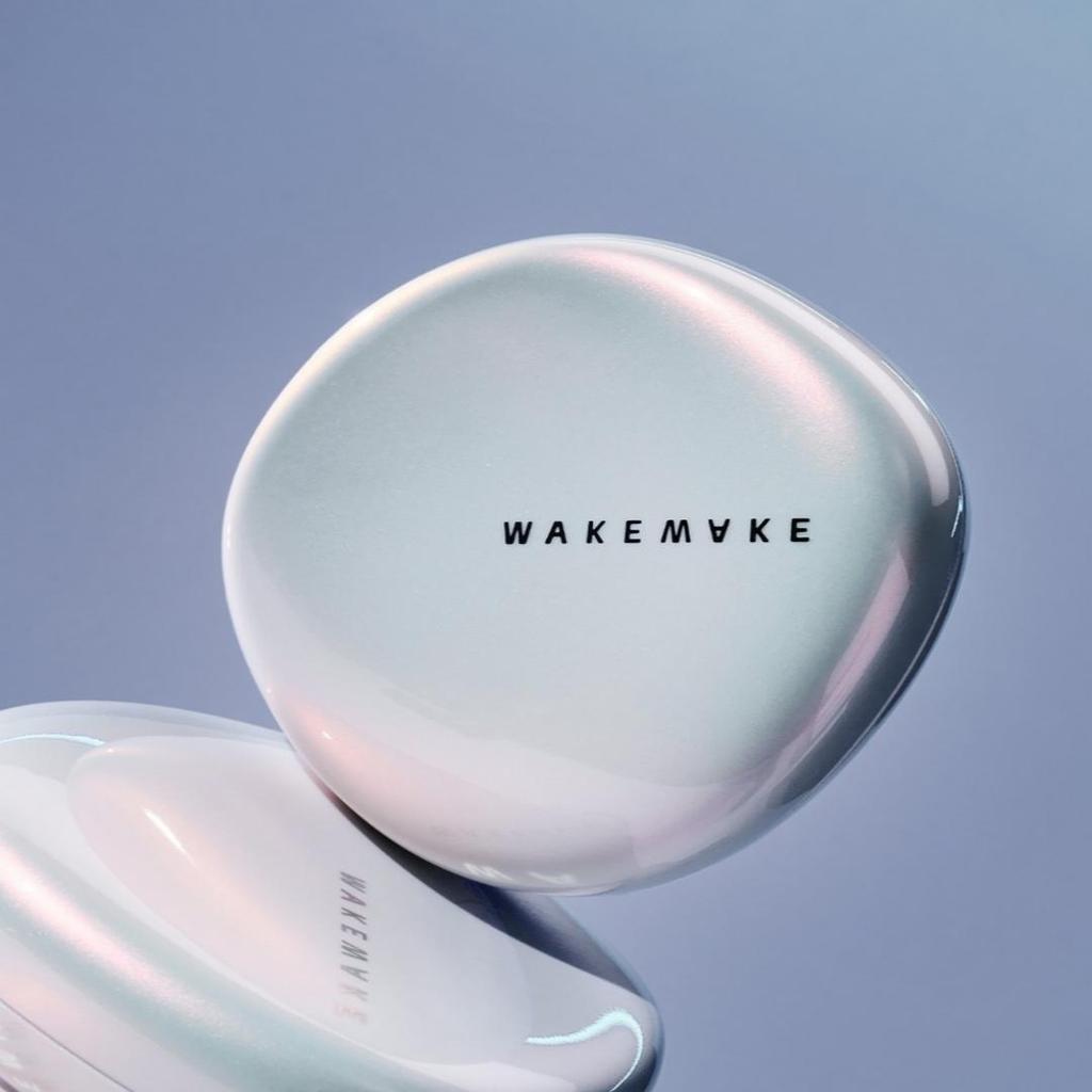 WAKEMAKE NEW WATER GLOW COATING CUSION 11g 4colors | Cover All Perfect Cushion High Coverage Poreless Flawless Foundation 24H Long-lasting