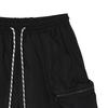 Moseu Utility Memory String Cargo Shorts_Black