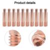 Copper Welding Tips Flux Core Gasless Nozzle Easy Installation Components For 15AK Welding Torches 15AK Welding Accessory Kit