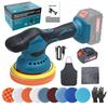 Multiple Speed Adjustable Handheld Sander Automobiles Waxing Power Tool Cordless Portable Electric Car Polisher