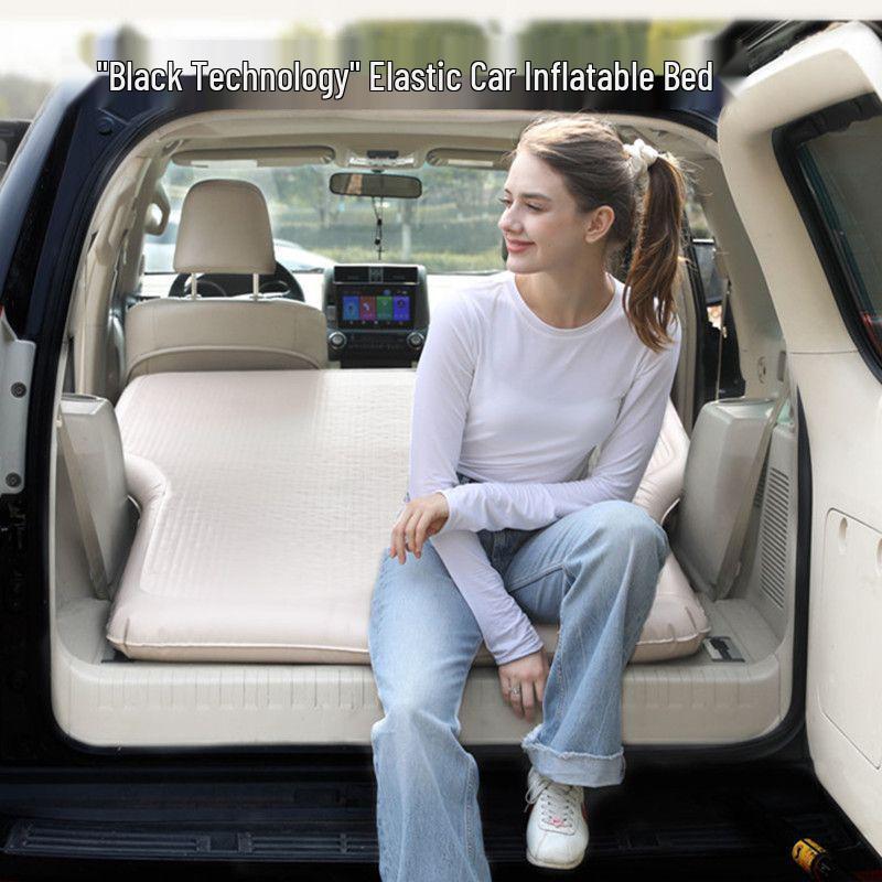 Deep Blue 07 Car Inflatable Trunk Mattress: Camping Sleeping Pad