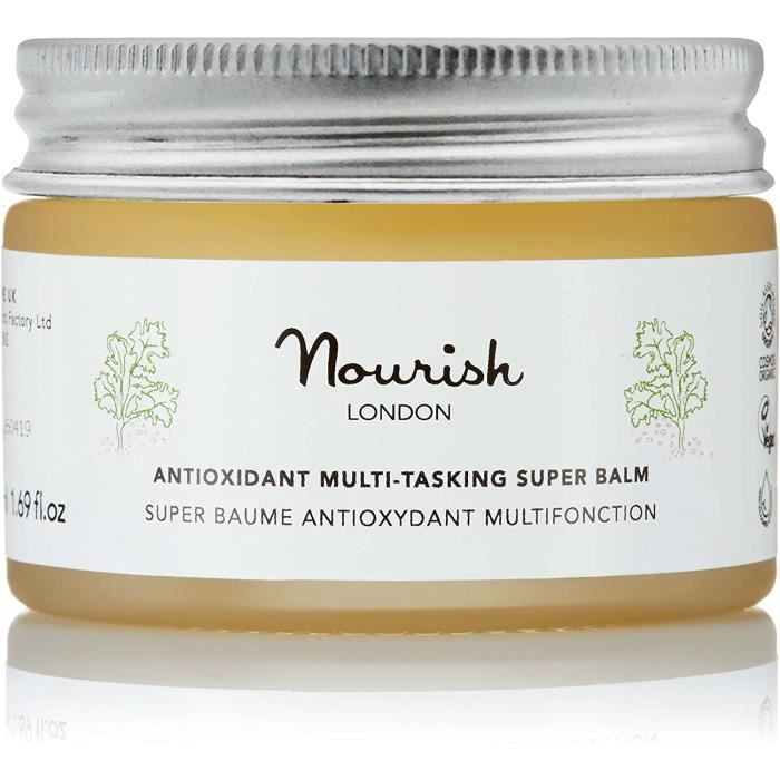 Soin de jour - Super - Baume Antioxydant - Végétalien - 78% biologique - Multi-tâches