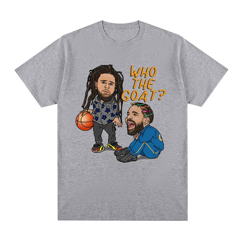 Who The Goat Drake J Cole Vintage Tshirt Cotton Men T Shirt New TEE TSHIRT Womens Tops