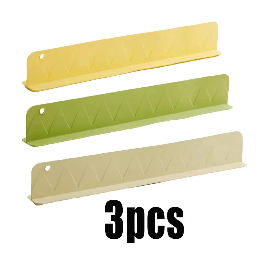 3/1Pcs Silicone Sink Baffle Splash Guard Kitchen Sink Waterproof Board Drainboard Anti-Splatter Device Faucet Water Deflector