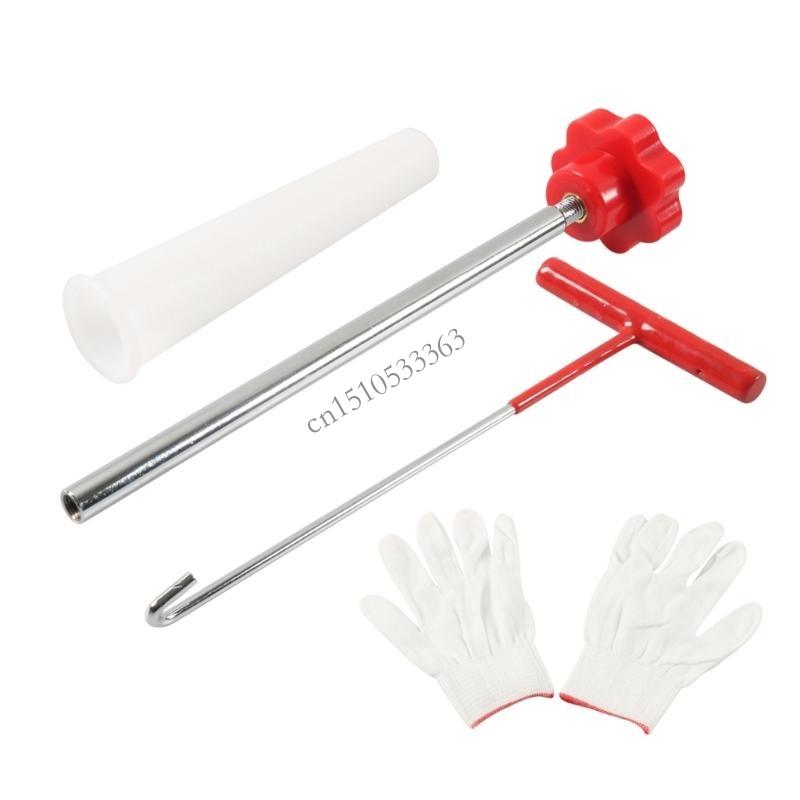 090E Universal Tire Valves Change Tool Repair Set Tire Valves Stem Cores Replacement Tool for Replacing Leaky Valves