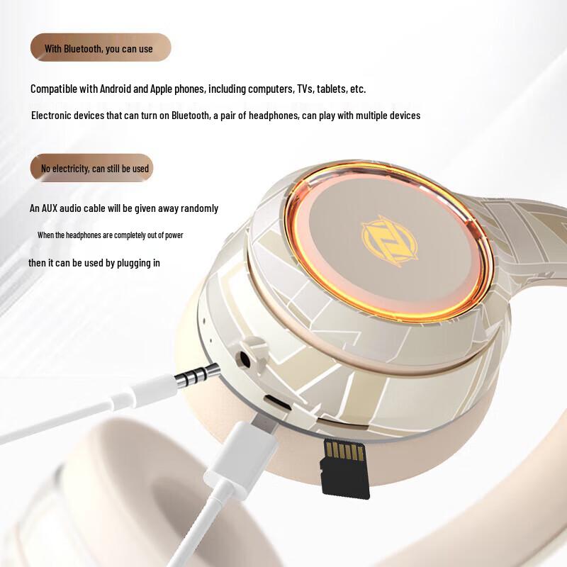 SR Berlin Sound CH999 Wireless Gaming Headphones