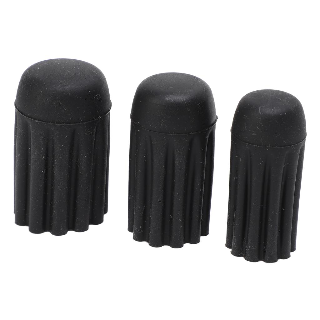 3 Stück Silikon-Fingerschutz für Nähen, Stickerei, Heißklebepistole, Fingerhut-Schutz, 3 Größen