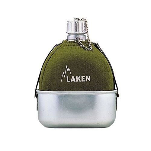 Gourde - Laken - Classique - 1 L - Kaki - Aluminium Avec Timbale