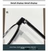 Korean-style Small Oval Small Frame Reading Glasses Retro Half Frame Blue Light Protection Presbyopia Glasses for Male Female
