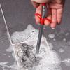 Drain Clog Remover Set Pipe Unblocking Hook Hair Catcher Drain Auger Cleaner Tool Bendable Metal Unclogger Hair Cleaner