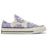 Converse Мужские кроссовки Chuck 70 Low Floral кремово-бежевые фиолетовые 570581C