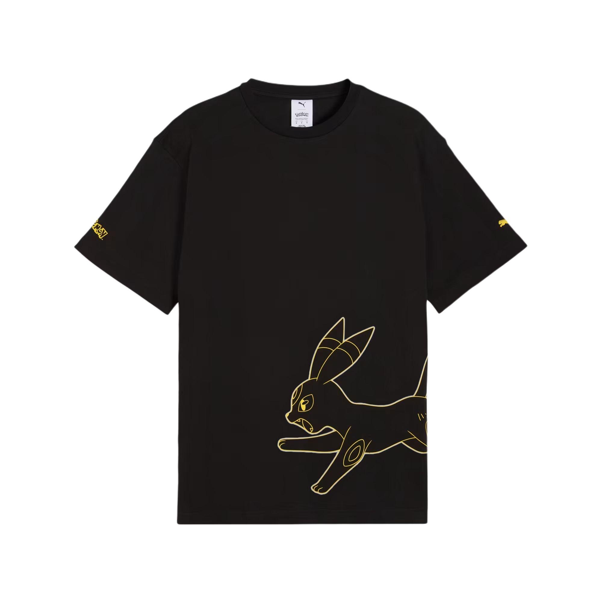 PUMA x Pokemon Relaxed Graphic T-Shirt PUMA Black Men s 634914-01 S