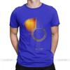 Men T Shirt Acoustic Guitar Hi Lite Music Vintage 100 Cotton Tees Short Sleeve T