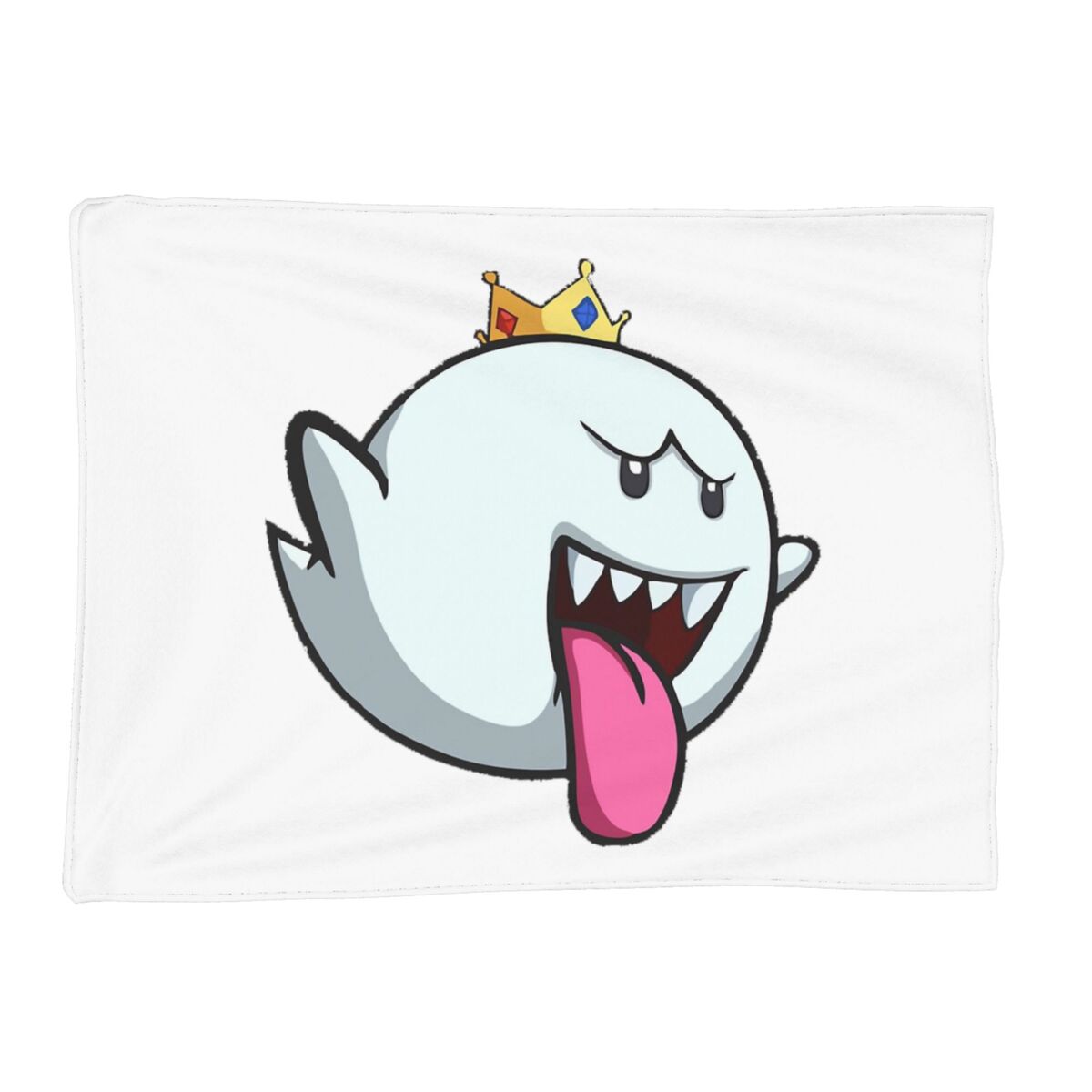 King Boo Blanket Soft Warm Flannel Throw Blanket Bedding for Bed Living room Picnic Travel Home Couch Size: 75*100cm, Weight: 230 GSM