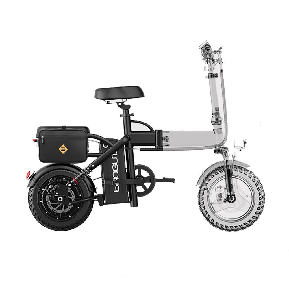 Electric Motorcycle Saddlebag Rear Seat Luggage Rack Bag