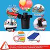 Non-Toxic 220V Electric Inflatable Pump Quick Air Filling Compressor With 3 Nozzles For Car Camping Life Buoy Boat Cushion Home Use