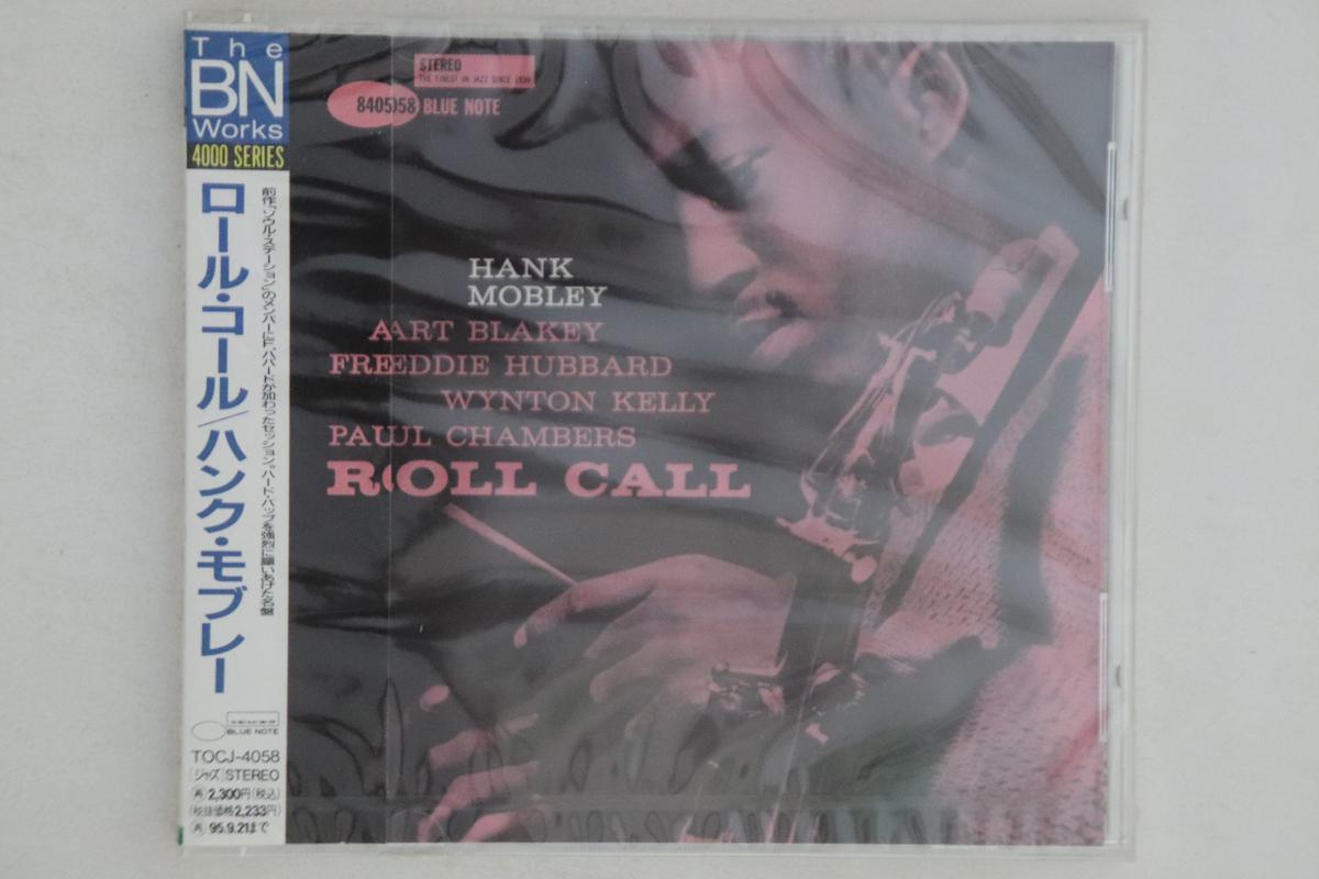 

CD HANK MOBLEY - Roll Call TOCJ4058PROMO BLUE NOTE 1993 Japan Obi Jazz Used
