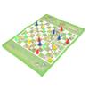 2 in 1 Snake and Ladder Flying Chess Set NonWoven Fabric Portable Family Table Game