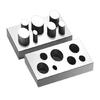 Craftsmanship Steel Molds Jewelry Clasp Punching Tool Necklace and Bracelet Making Tool Necklace Clasp Die Cutter