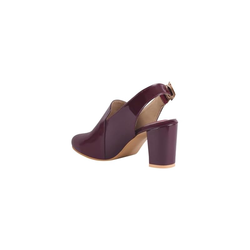 Shoetopia Pointed Toe Black Pumps For Women & Girls /Eu37