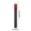 LED Candle Flickering Candles Battery Operated Halloween Dimmable Light Realistic Candlestick For Theater Stage Meditation
