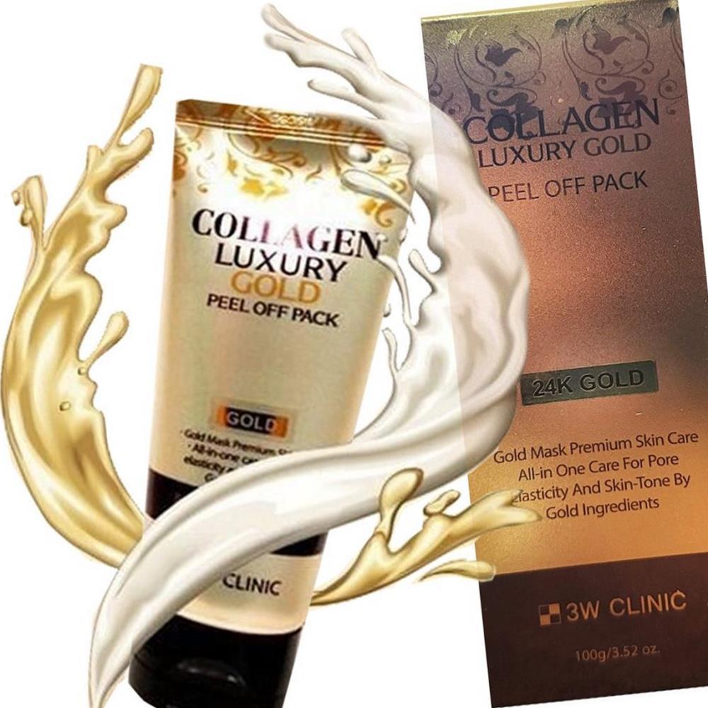 

3w Clinic Collagen Luxury Blackhead Peel-Off Pack 100g Gold 24K