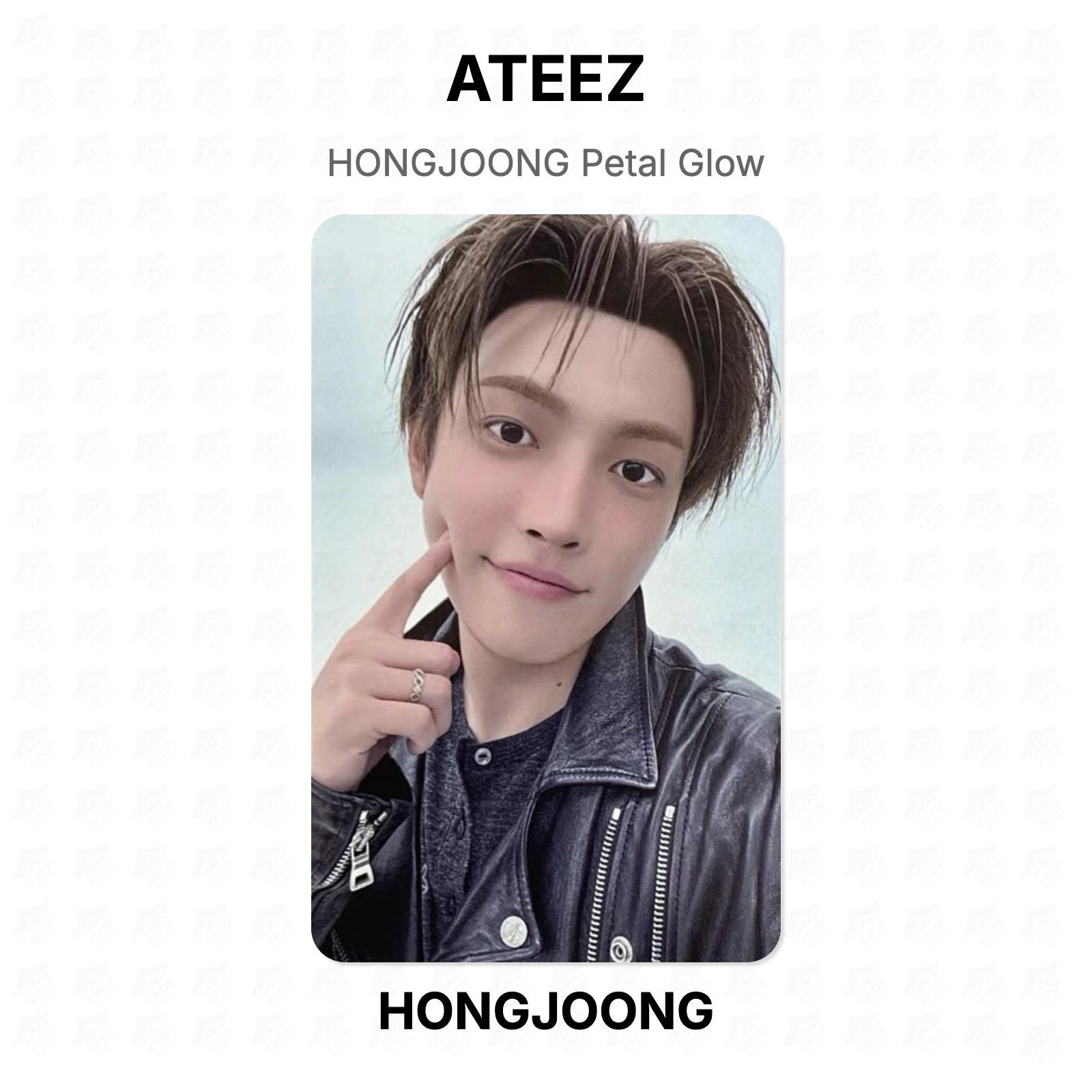ATEEZ HONGJOONG Petal Glow Official Photocard HONGJOONG