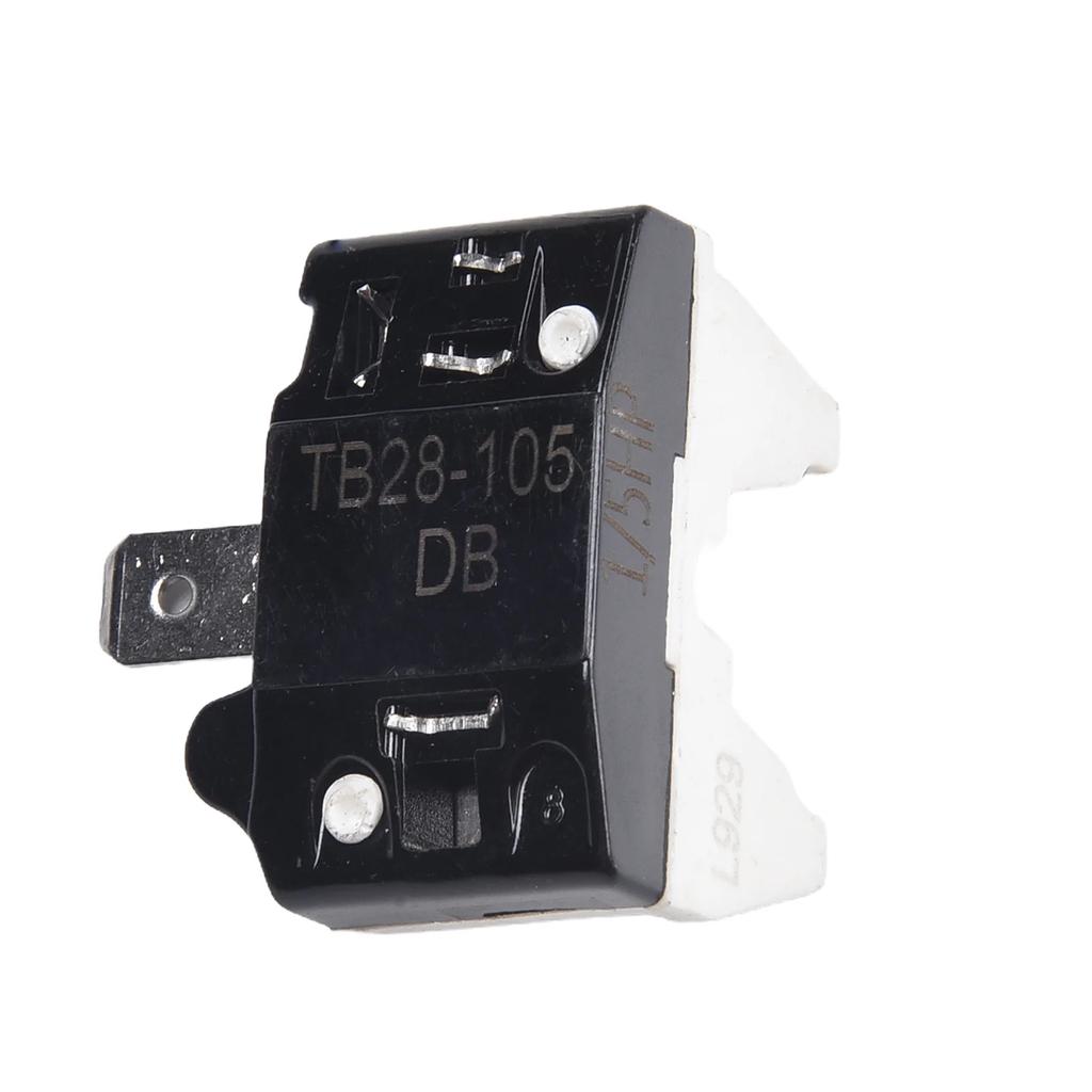 1pc Refrigerator Overload Switch For HP 1/2-1/6 4TM Butterfly Overload 110/220V Refrigerator Overload Switch Freezer Parts Relay