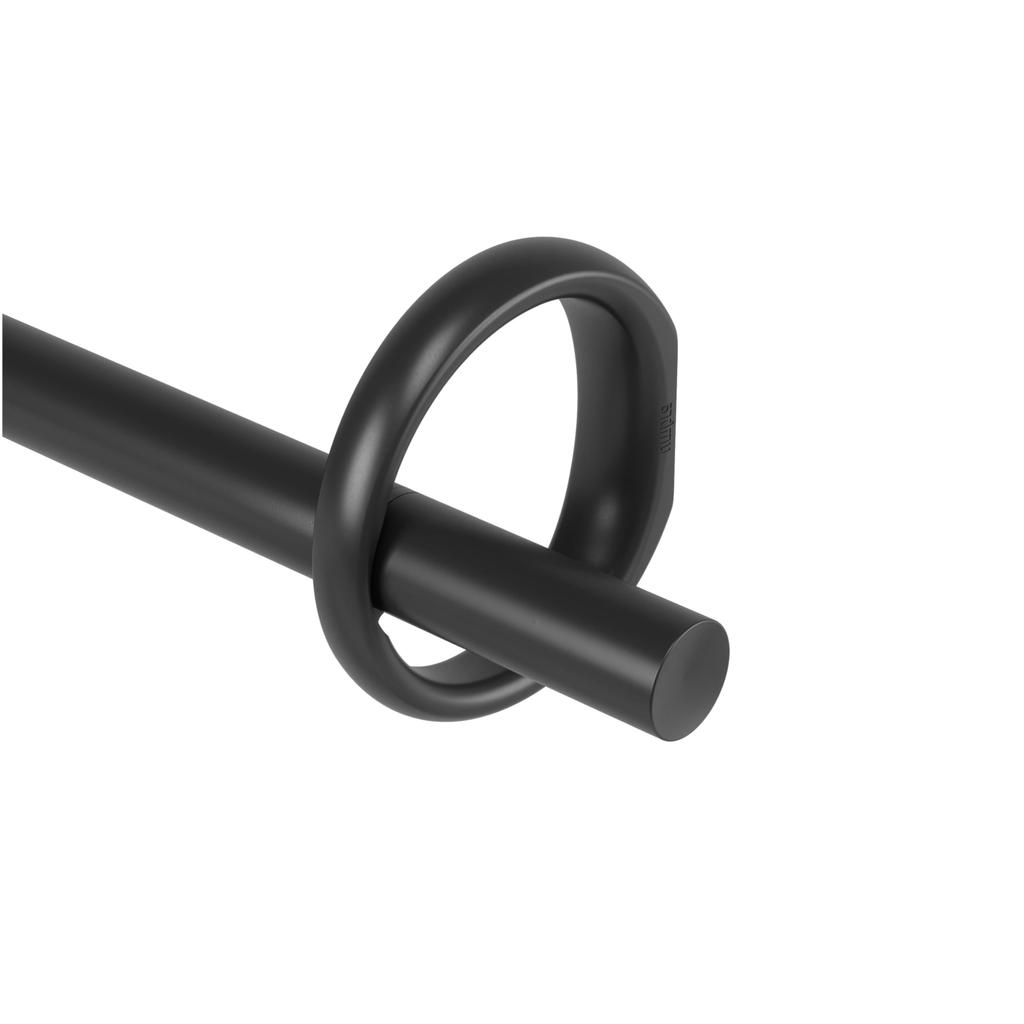 UMBRA Ringlet Curtain Rod, 107-305cm, Matte Black