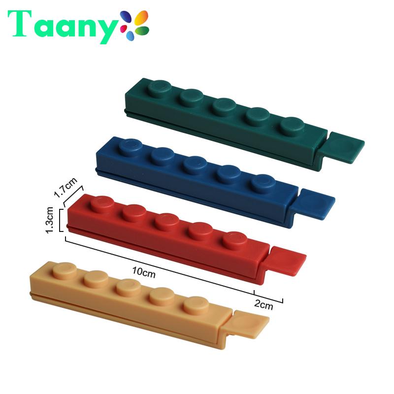 

Household Kitchen Building Block Sealing Clip, Snack Milk Powder Discharge Nozzle, Large Moisture-proof Sealer Device