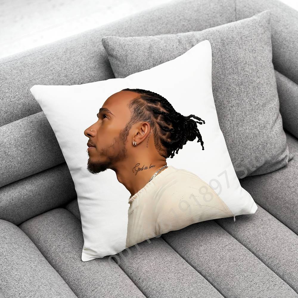 

L-Lewis 44 H-HamiltonS Throw Pillow Case For 45*45cm 40cm 30cm 50cm 55cm Square Home Pillowcase Case 30cmx30cm