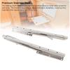 Folding Bench Table Wall Shelf 15.6 Inch Heavy Duty Stainless Steel Wall Mounted Shelf Hinge Bracket for Bench Table